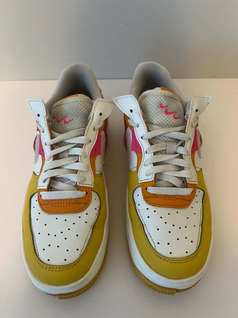 Nike Womens AIR FORCE 1 FONTANKA 'SUNRISE' - Picture 2 of 7